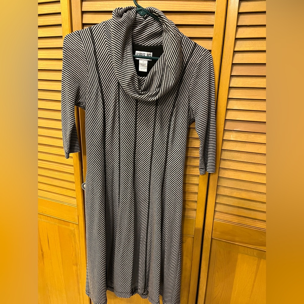 Black and tan dress